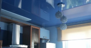 Натяжной потолок на кухню Тулун, цена от 6347 руб.